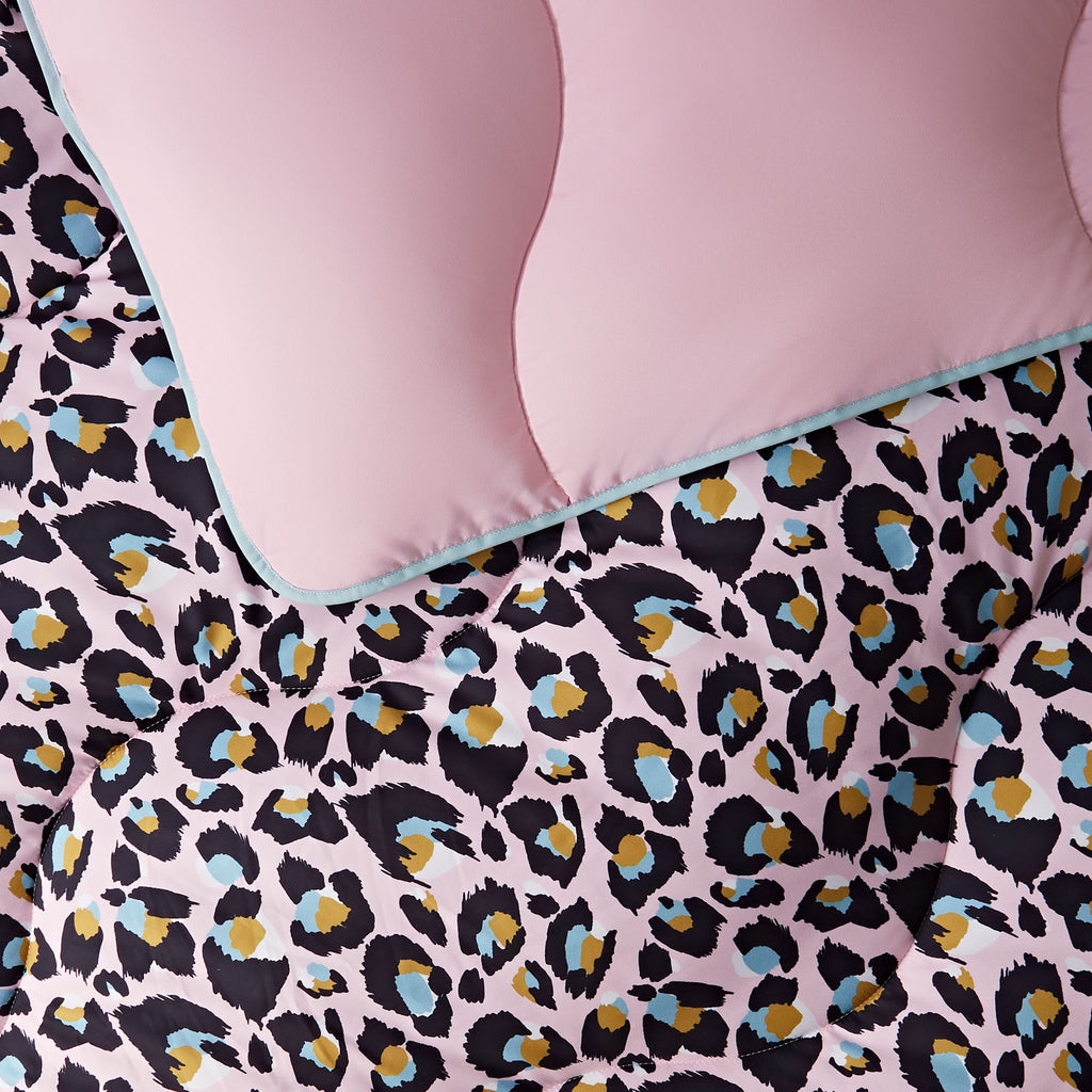 Night Lark® x Eleanor Bowmer Leopard Coverless Duvet Set Details