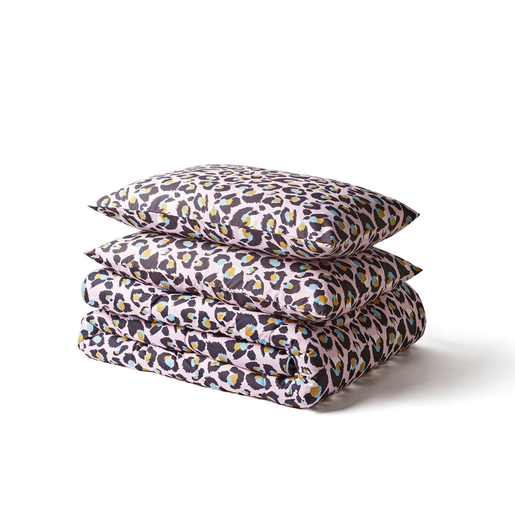 Night Lark® x Eleanor Bowmer Leopard Coverless Duvet Double Set