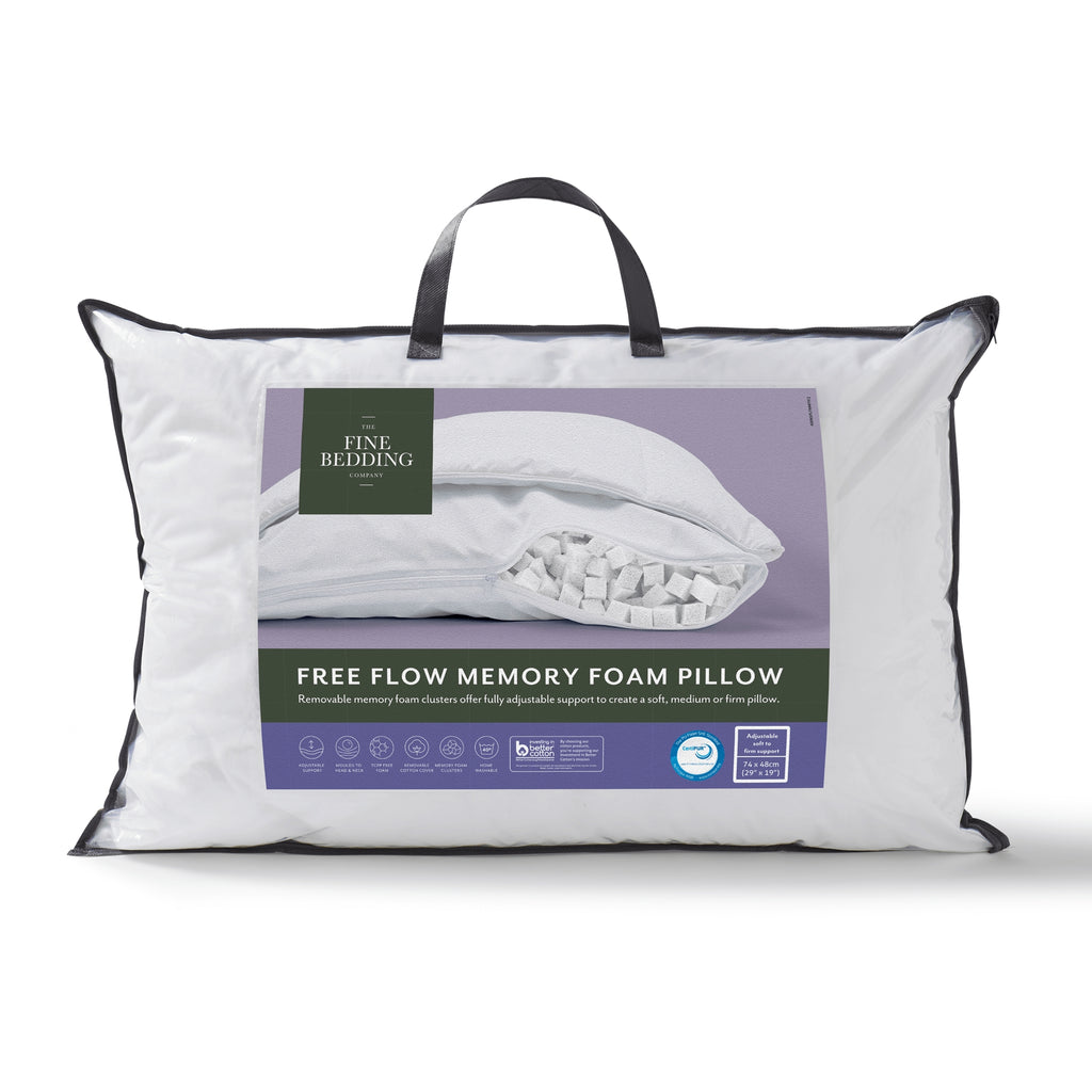 Free Flow Memory Foam Pillow  Package