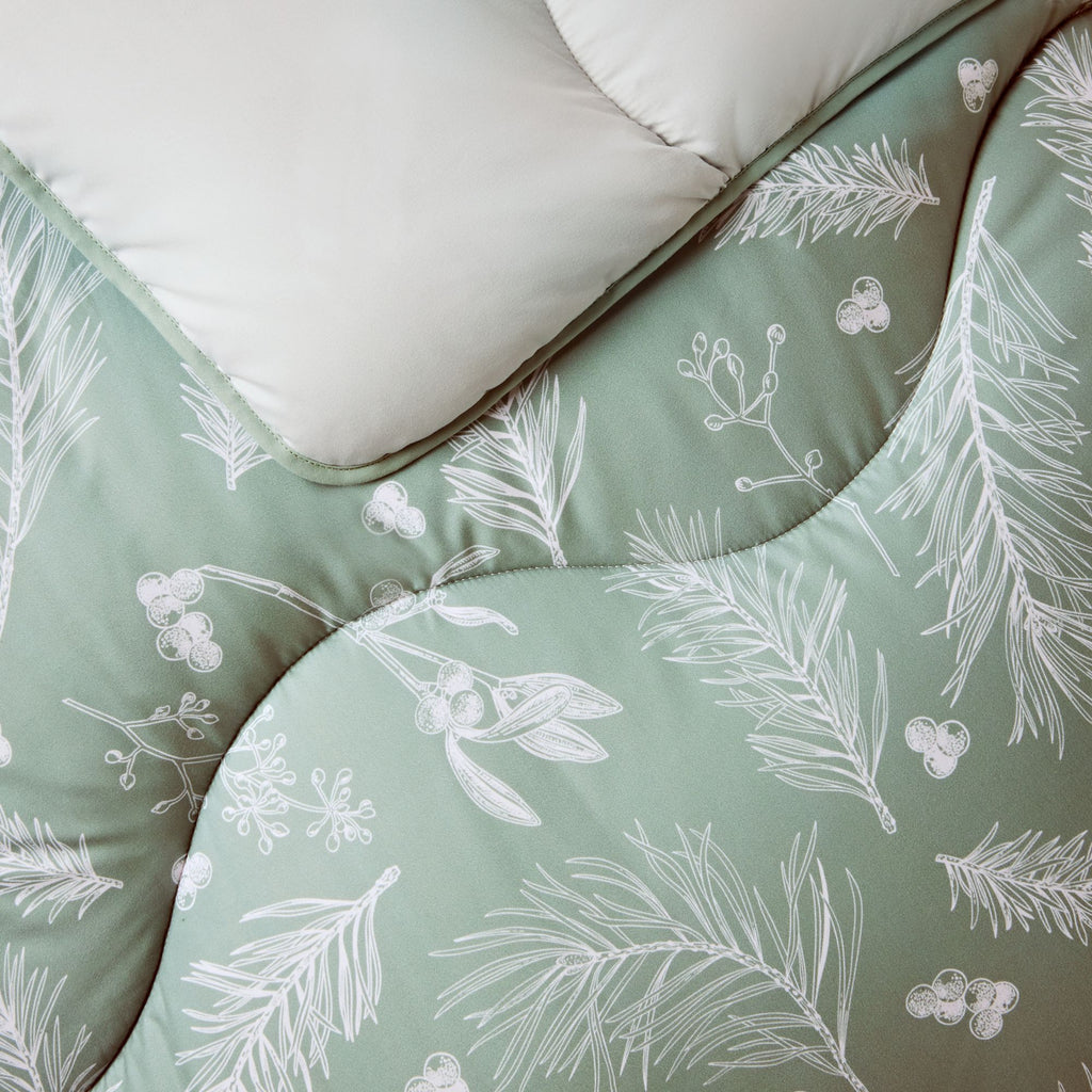 Night Lark® Forest Sprigs Coverless Duvet Set details