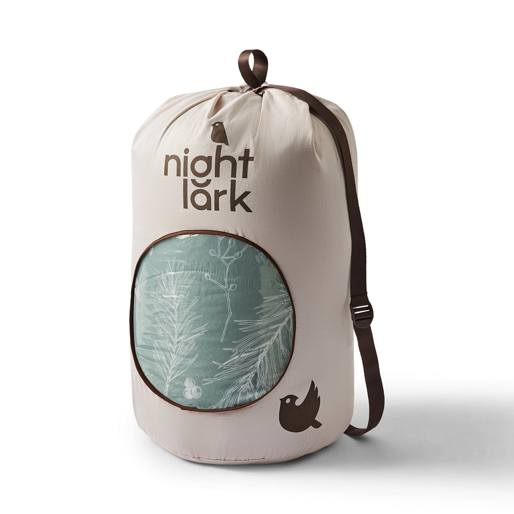 Night Lark® Forest Sprigs Coverless Duvet Set duffle bag