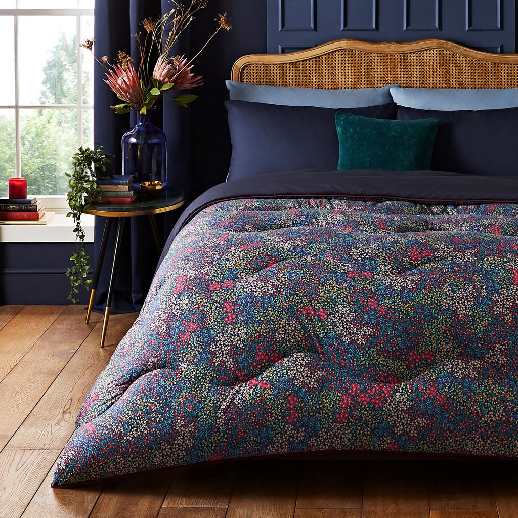 Night Lark® Midnight Bloom Coverless Duvet Set lifestyle