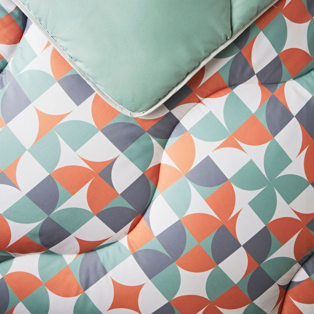 Night Lark® Scandi Geometric Coverless Duvet Set details