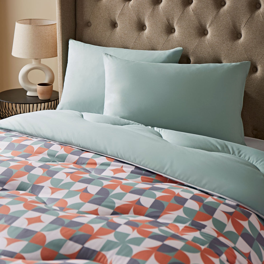 Night Lark® Scandi Geometric Coverless Duvet Set lifestyle 2