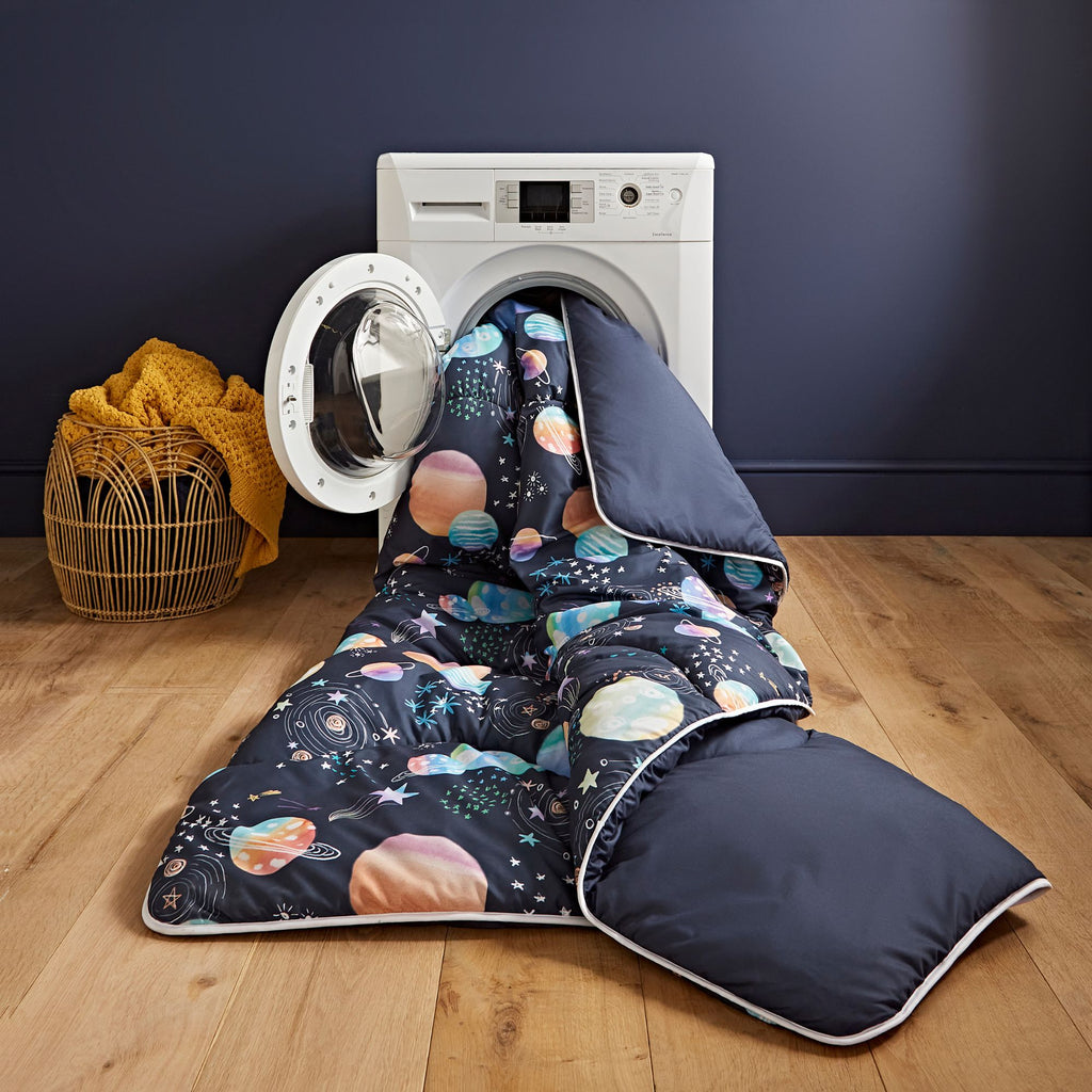 Night Lark Junior Space Adventure Children's Coverless Duvet Set washing machine