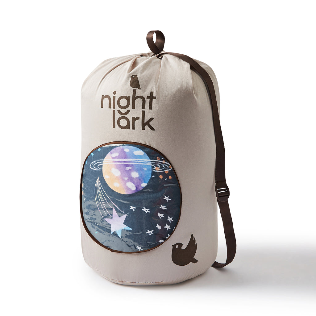 Night Lark Junior Space Adventure Children's Coverless Duvet Set Duffle Bag