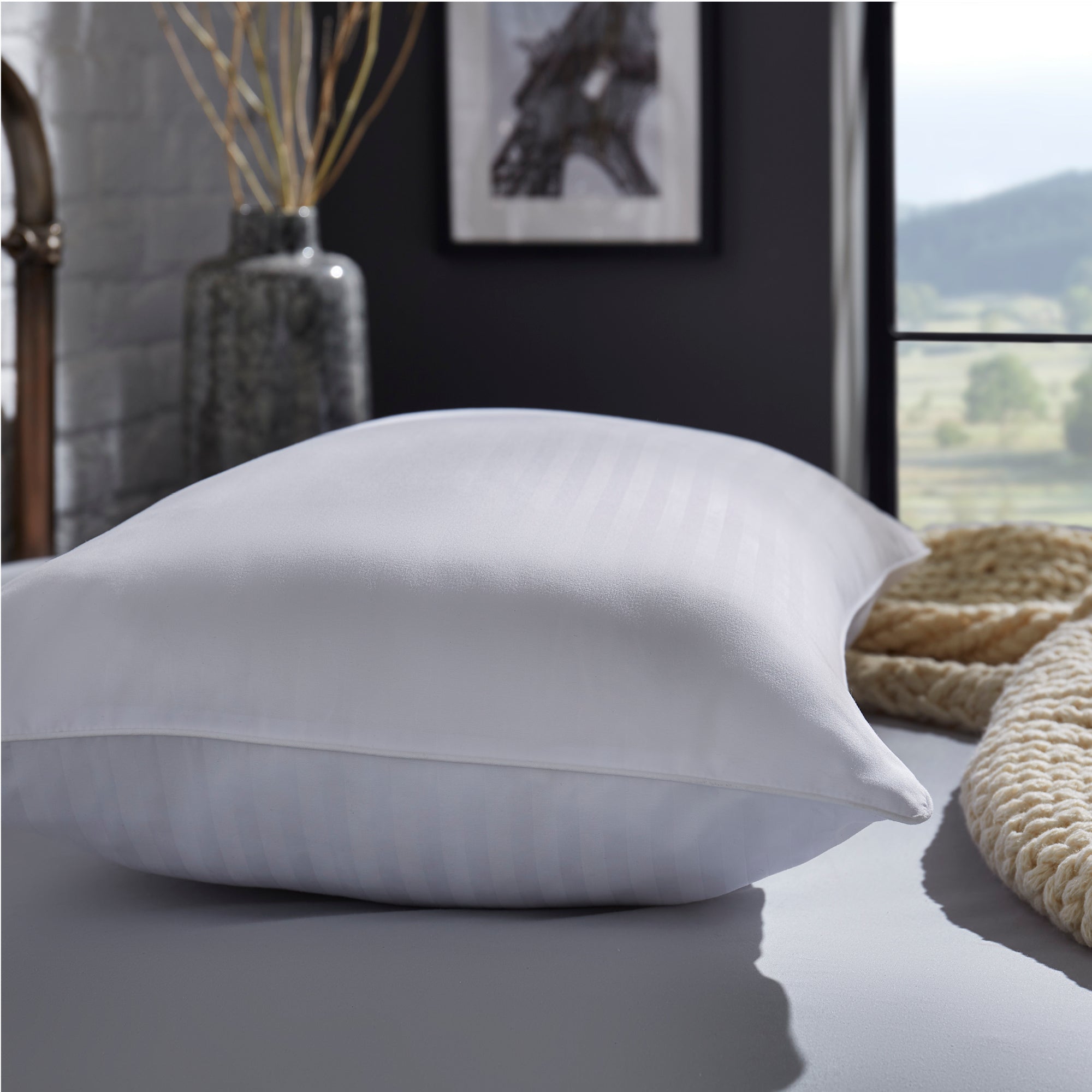 Luxury Pillows Best Pillows for Front Back Side Sleepers The Fine Bedding Company