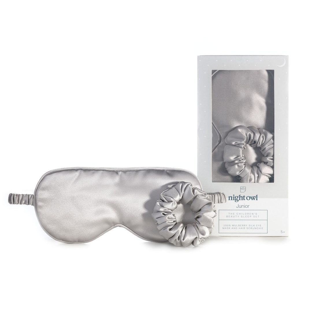 Washable Silk Sleep Mask - Tranquil White / OS